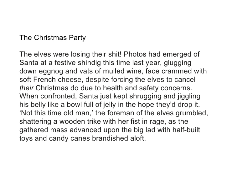 lukedrozd's tweet photo. A story about a Christmas party https://t.co/JQ4Xl977Aw