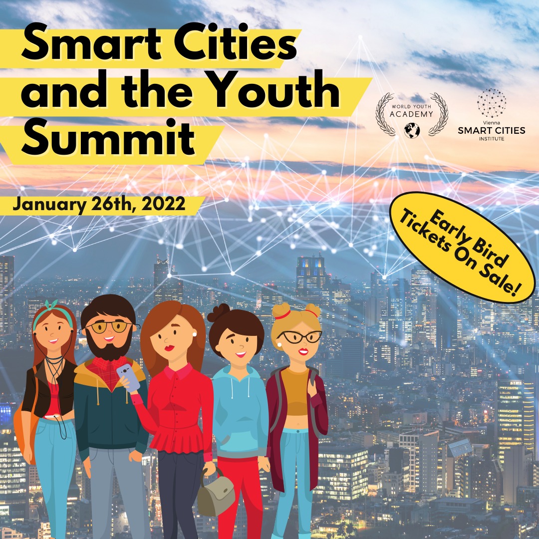 WYAcademy_'s tweet photo. The Smart Cities and the Youth Summit. 🌅

When 🤔:        -     Wednesday 26 of January from 13:00 to 18:50 CET (English).
Friday 28 of January from 13:00 to 18:50 CET (Spanish).
 https://t.co/2YM6lglkzC https://t.co/4L6odxhC7w