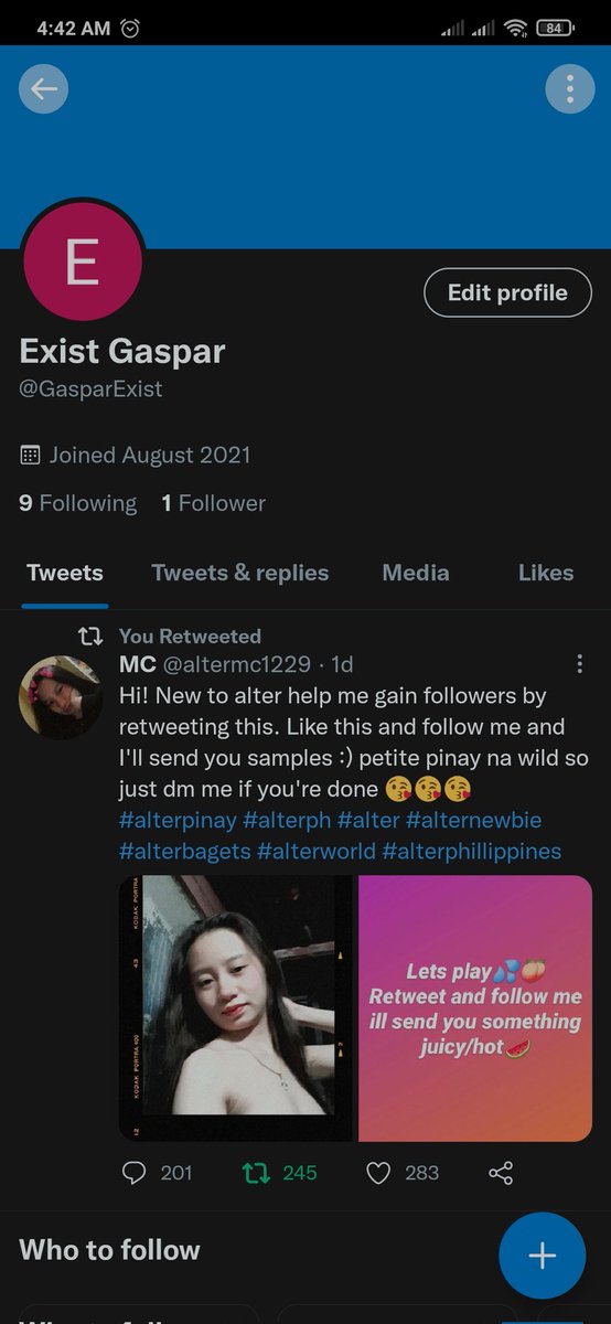 GasparExist's tweet photo. @altermc1229 Done pa dm https://t.co/O1Roc9XFm5