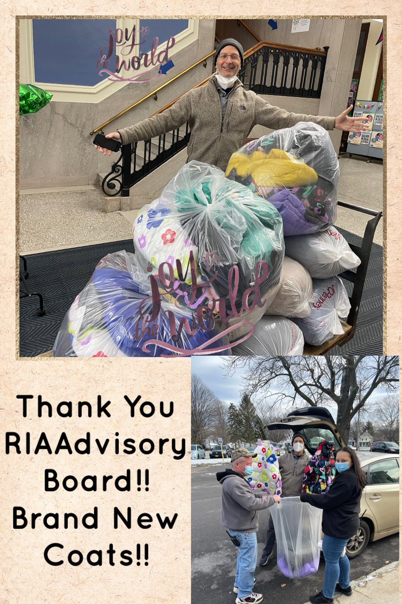 MaryAndrecolich's tweet photo. #WeAreRIA Thank you RIAAdvisory Board for brand new coats for our RIAstudents. I am so RIAGrateful.#RIACommunity #Readyforourholidayevent @MaryAndrecolich @efdonnelly2 @RCSDRIA @onegirlsgiggle @drpeluso @jlgrimes1103 https://t.co/eukJ6ppwW0