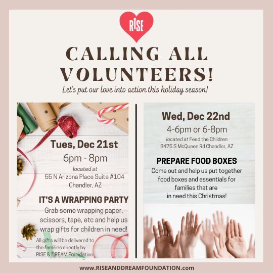 RiseDreamFound's tweet photo. PSA 🗣🗣 where the volunteers @ ? 

L❤️VE IN ACTION https://t.co/uFsltF96kF