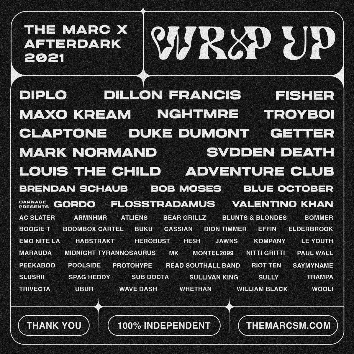 OmarAfterDark's tweet photo. 2021 is a WRAP.  See y’all next year ✌️ @AfterDarkTexas @TheMarcSM https://t.co/tiOHKl1Jxa