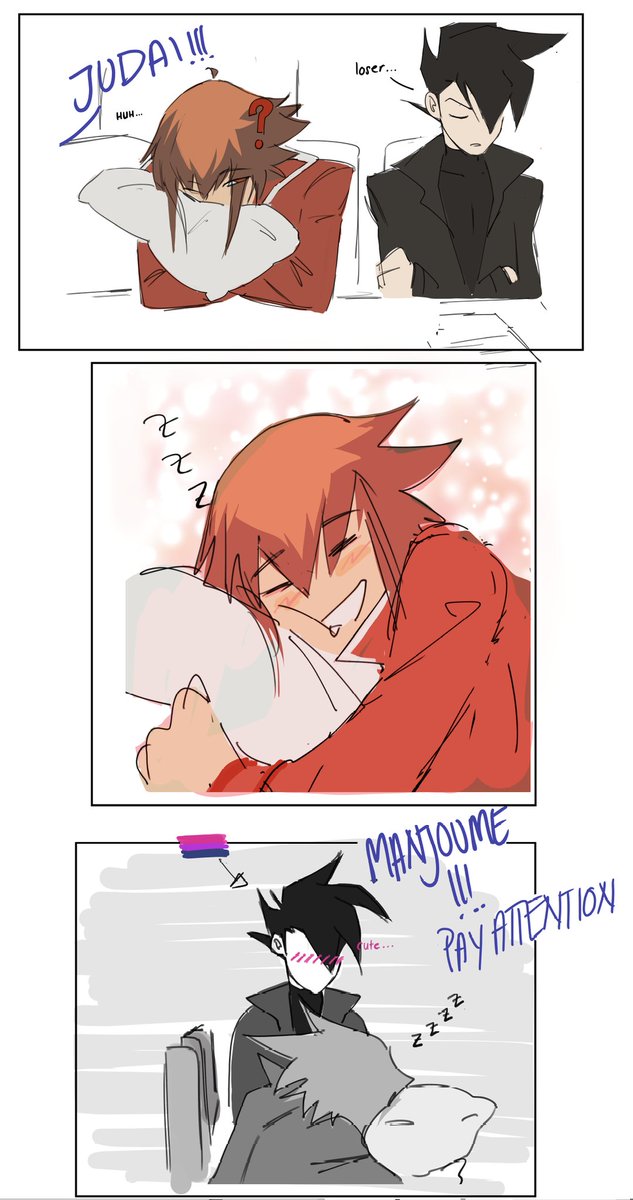 bisexual awakening at duel academy #yugioh #yugiohgx 