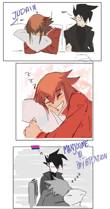 bisexual awakening at duel academy #yugioh #yugiohgx 