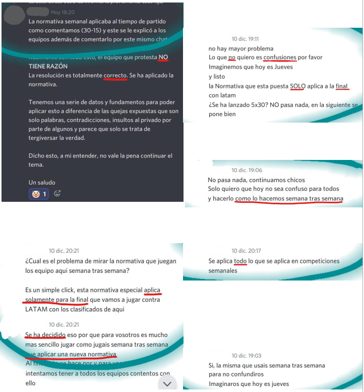 mvc_sr's tweet photo. 2a Parte (Nunca fueron buenas)
Pantallazos donde dicen que aplican la normativa solo para una cosa después de descalificarnos y otros donde....¿Mentiroso yo? ¿Tergiversador?
Manolete Manolete, si no sabes torear pa qué te metes!!
@ESLspain @supercell @SoyMurciano94 @Ciclon_h2o https://t.co/rwLLAccf2f