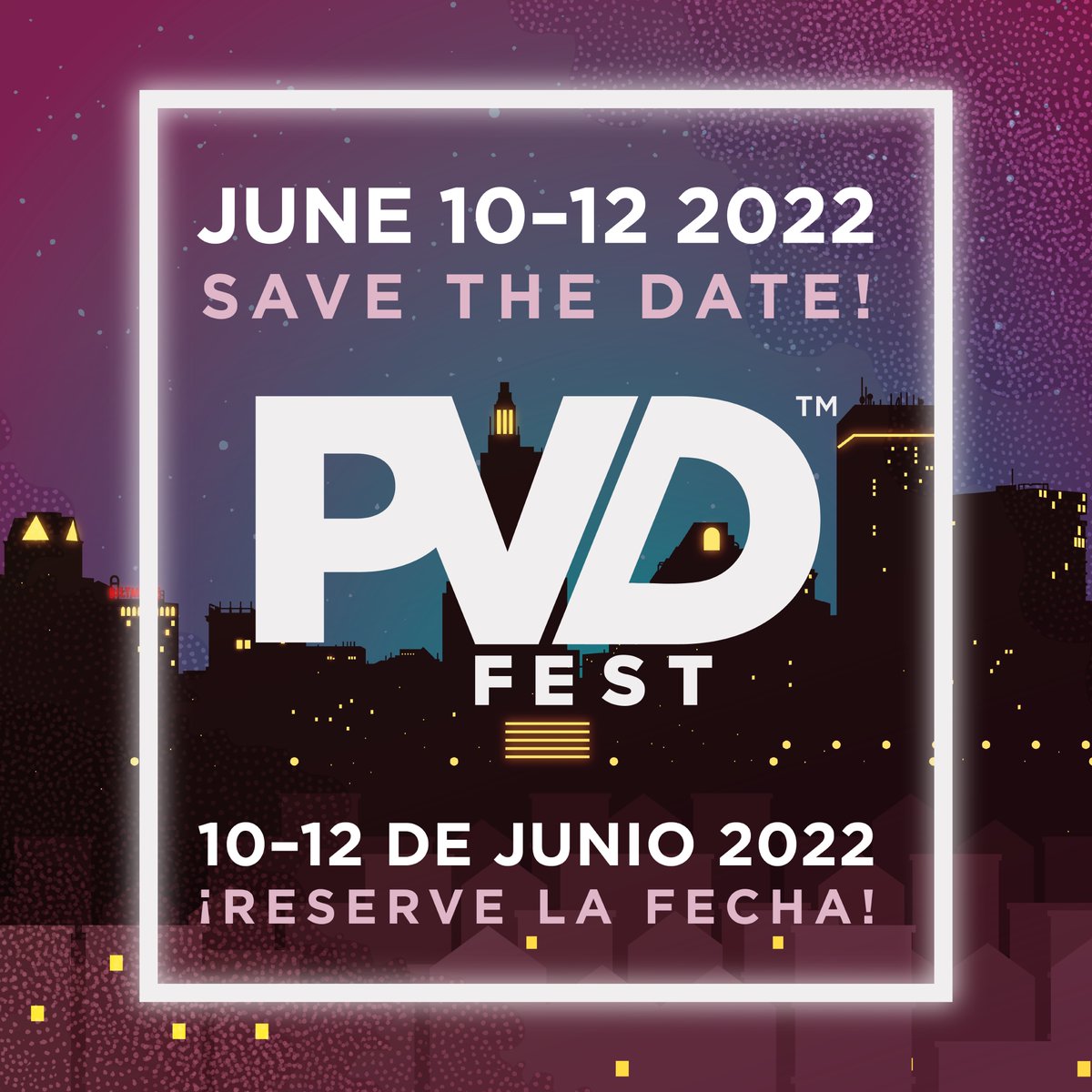 PVDFest's tweet photo. 📣BIG NEWS‼️ 

SAVE THE DATE: PVDFest | June 10-12, 2022 | https://t.co/jw9GVYhd2H https://t.co/TdQtFt5S0J