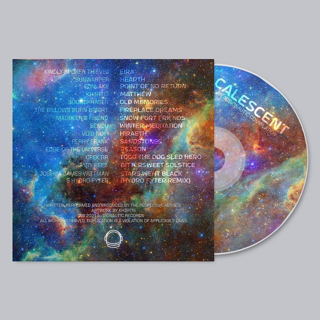 Calescent, our Winter Solstice Compilation, drops in about 12 hours. Still a few CDs going, plus we've just opened up a couple of tracks on the Bandcamp for you to preview ahead of time.

Link below to check it out

audionauticrecords.bandcamp.com/album/calescent