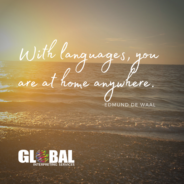 As we wind down the year, we know that our society is full of beautiful languages. 

When your business needs to make someone feel at home - give us a call at 586-778-4188 or visit our website.

#differentlanguage #interpretingservices #translatingservices