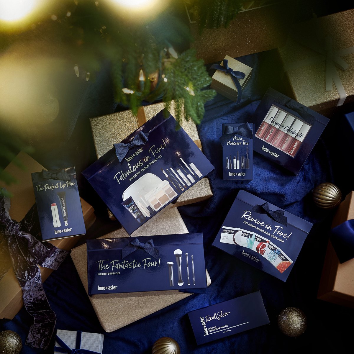 You’re running out of time for holiday shopping, but there’s still time to make sure everyone finds #Lune+Aster goodies under the tree 🎄 Shop limited-edition sets and receive 50% off any one Lune+Aster product <a href="/bluemercury/">Bluemercury</a> with code FIFTYOFF ✨