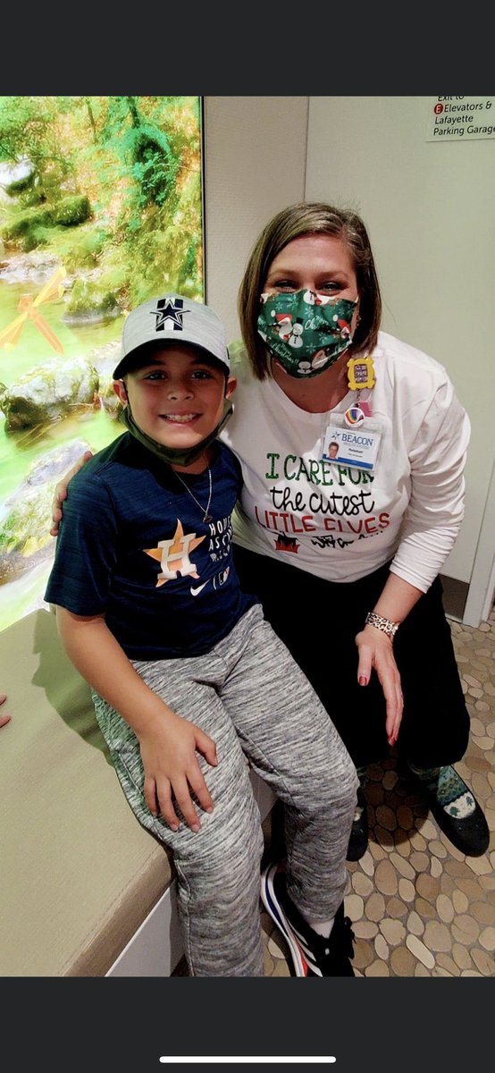 KatieRod7's tweet photo. Spent our first day of Christmas break giving back to children fighting cancer.  Thank you Mom for starting this tradition!  We hope they enjoy their gifts!!!!  #GabeStrong #strongereveryday ❤️💪 https://t.co/2ddYfJWqmN