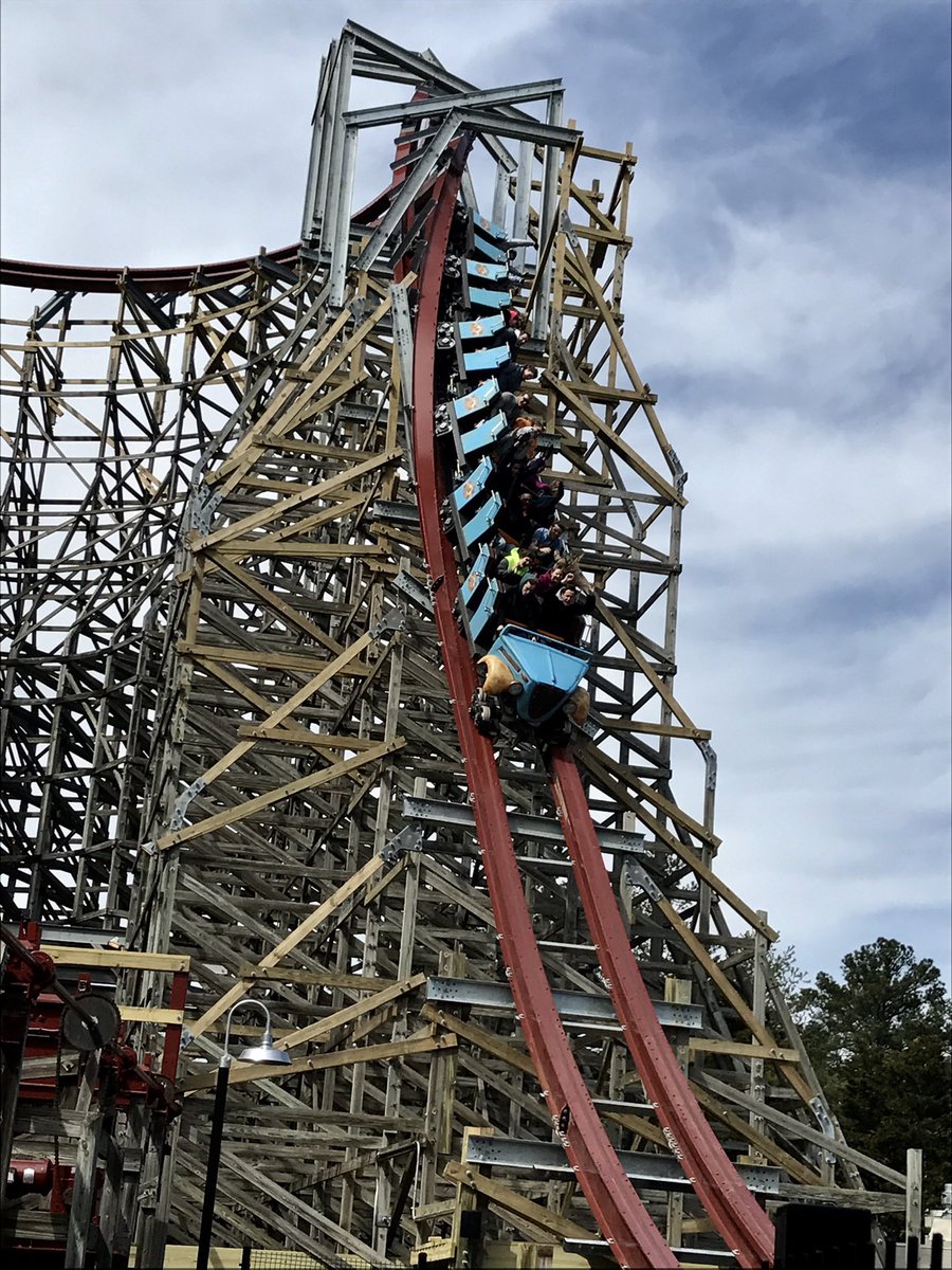sarahfromcs's tweet photo. 6. twisted timbers at kings dominion: i’m so thankful that this is taylor’s home park bc it has two of my top 10’s! this is my second favorite rmc (wonder if you can guess my favorite) and i truly can’t ride it without laughing the entire time. perfection.
#25daysofrollers https://t.co/RiOf1yhhQZ