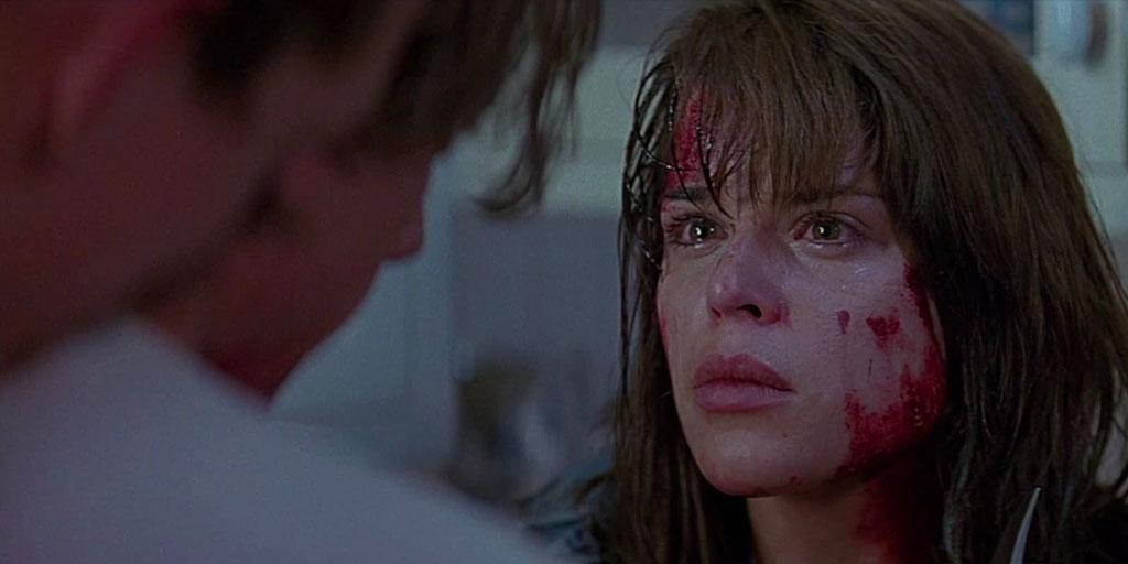 TheAcademy's tweet photo. Someone has taken their love of scary movies one step too far. 

Wes Craven's "SCREAM" was released exactly 25 years ago on December 20, 1996. https://t.co/OFGT4ZY8eN