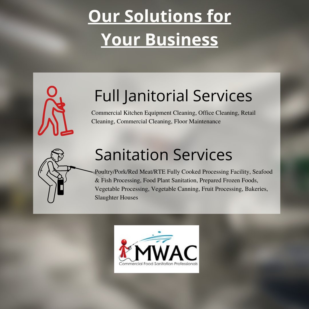 What is your need? 
At MWAC will find all the services to make your production plant run more efficiently Let us know and we will be happy to help you!