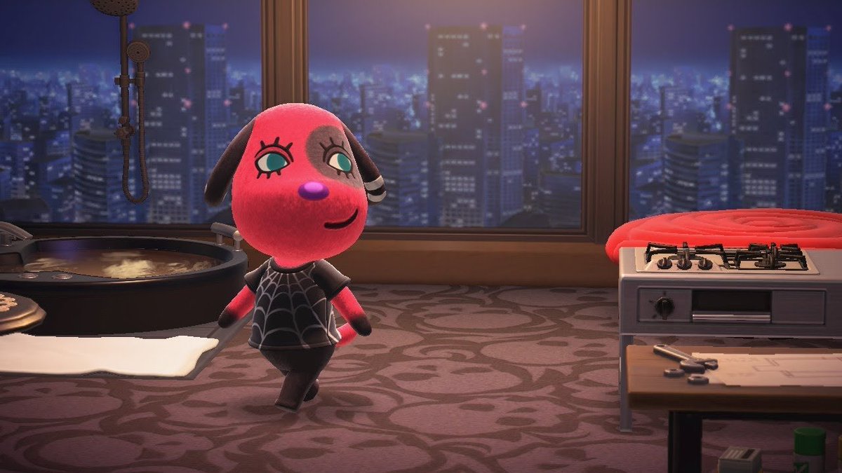 punkotd's tweet photo. Today’s punk of the day is Cherry from Animal crossing! https://t.co/V6whkwEOUD