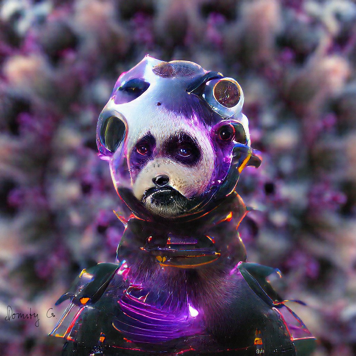 ZannaIsZanna's tweet photo. Tonight's #Spaceheads auction! A Panda Soldier w/a Robotic Exoskeleton! Holy shit!!! 

Bids in Weth &amp; Domity covers the gas!!!

Auction: https://t.co/KOW8byWfGI
Spaceheads: https://t.co/kjw5OT9TqK

#Domity #NFTs #NFTCommunity #Panda #PandasOfTwitter #NFTArt #NFTArtists https://t.co/kRSoYH606x