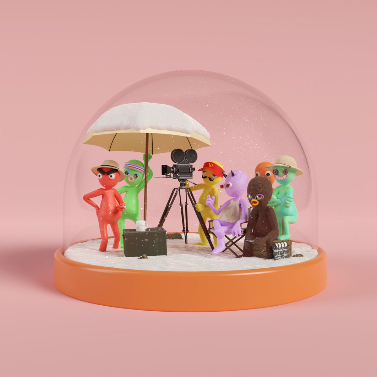 ClaylingsNFT's tweet photo. Claylings Advent Calendar, day 19 🎁

Little technical difficulties on the set yesterday, but day 20 should still come later today ❄️

Who likes snow globes? 🏂 https://t.co/6yo9cfyGq7