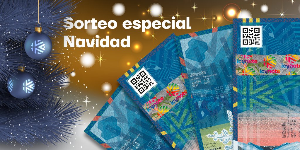 icynotees's tweet photo. 🎁SORTEO NAVIDEÑO🎁
En estas fiestas #Icynote quiere agasajarte sorteando 4 billetes del futuro.
¿Cómo participar? Muy fácil:
🎀Dale Like y RT a esta publicación.
🎀Seguí esta cuenta y la de @IcynoteOfficial
🎀Comenta etiquetando a tres amigos.
Sorteamos el 24/12
¡Suerte! https://t.co/4EYqUWxAzz