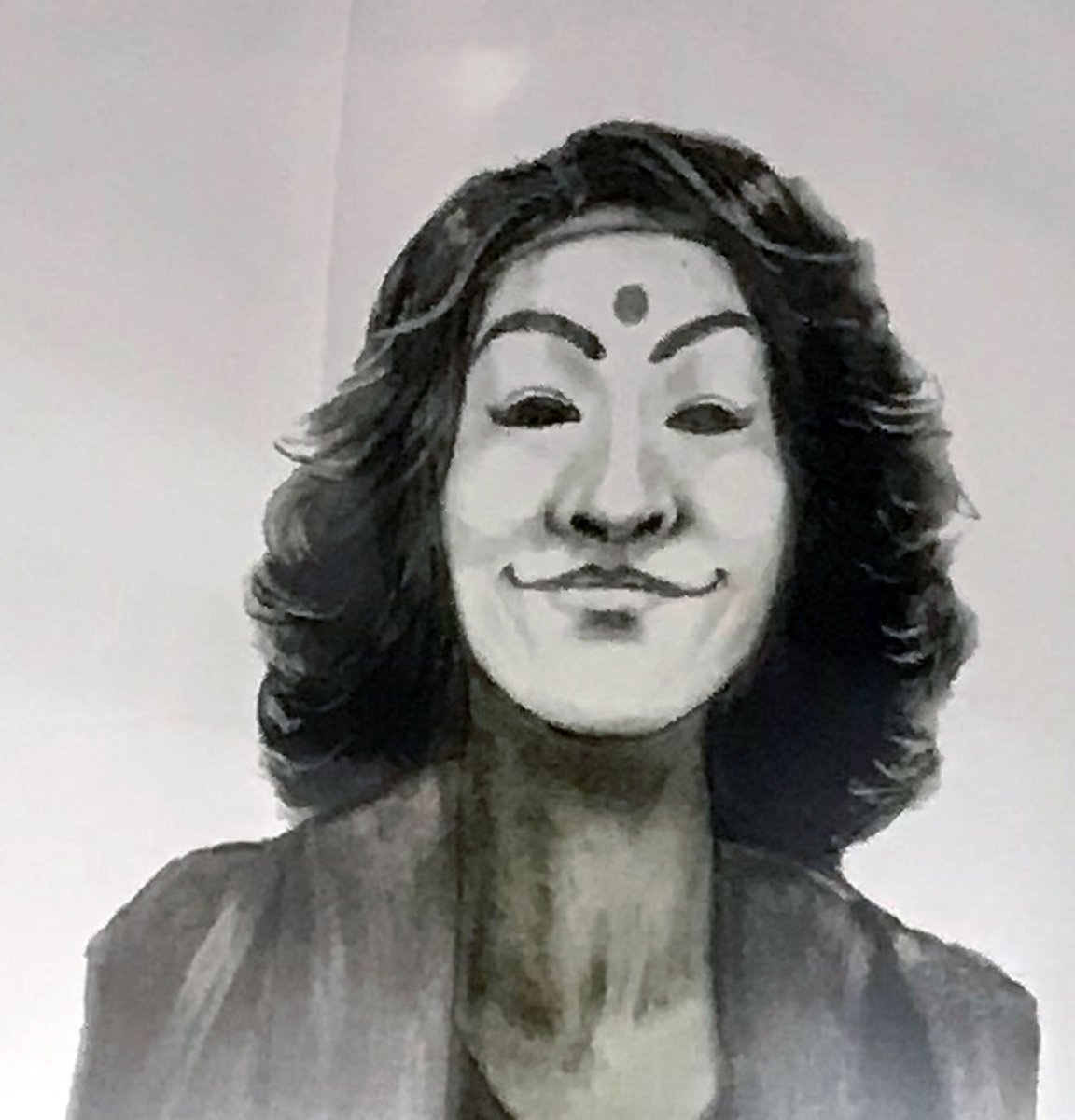 ArtByPritika's tweet photo. Nirbhaya is a name that casts light into the shadows of dark crevices in which monsters like to hide from their heinous crimes. A name that helped to spark the #IndiaMeToo movement. See the #NirbhayaProject at https://t.co/oYPsJCxbRe. https://t.co/VZr7EwvekQ