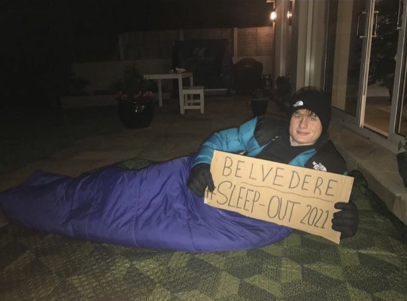 belvosleepout's tweet photo. Here’s some of the students this year who slept out in the cold, as thousands do every night, to raise awareness for homelessness. Donate online at https://t.co/Gpzd0mk4S0
#Sleepout2020 https://t.co/tVBbi7bnqT