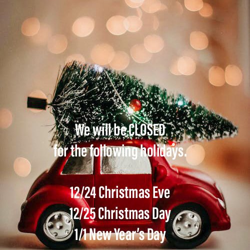 EarthandStoneAL's tweet photo. HOURS UPDATE

We’d love to wish a happy holiday to you and yours! 🎄☃️ https://t.co/pYWizFEQo0