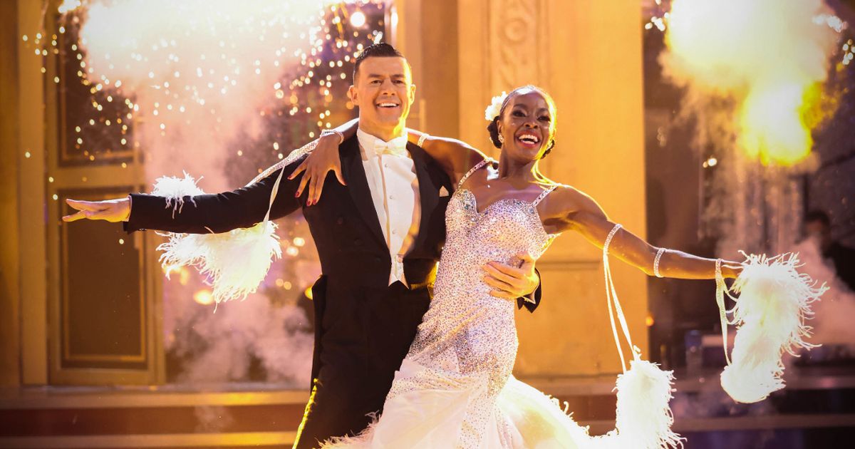 MfsDeez's tweet photo. Strictly's AJ and Kai to return for 2022 series after being forced to pull out of final https://t.co/ccmbse7auX https://t.co/oGvnLmNlYz