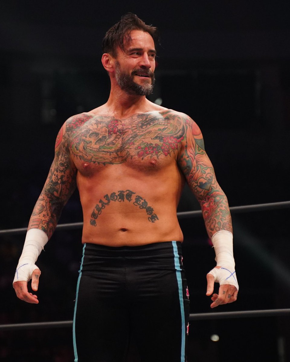 AEWonTV's tweet photo. The face when you realize @Sting and @CMPunk are teaming up this week on #AEWDynamite https://t.co/Enomn4ftNL