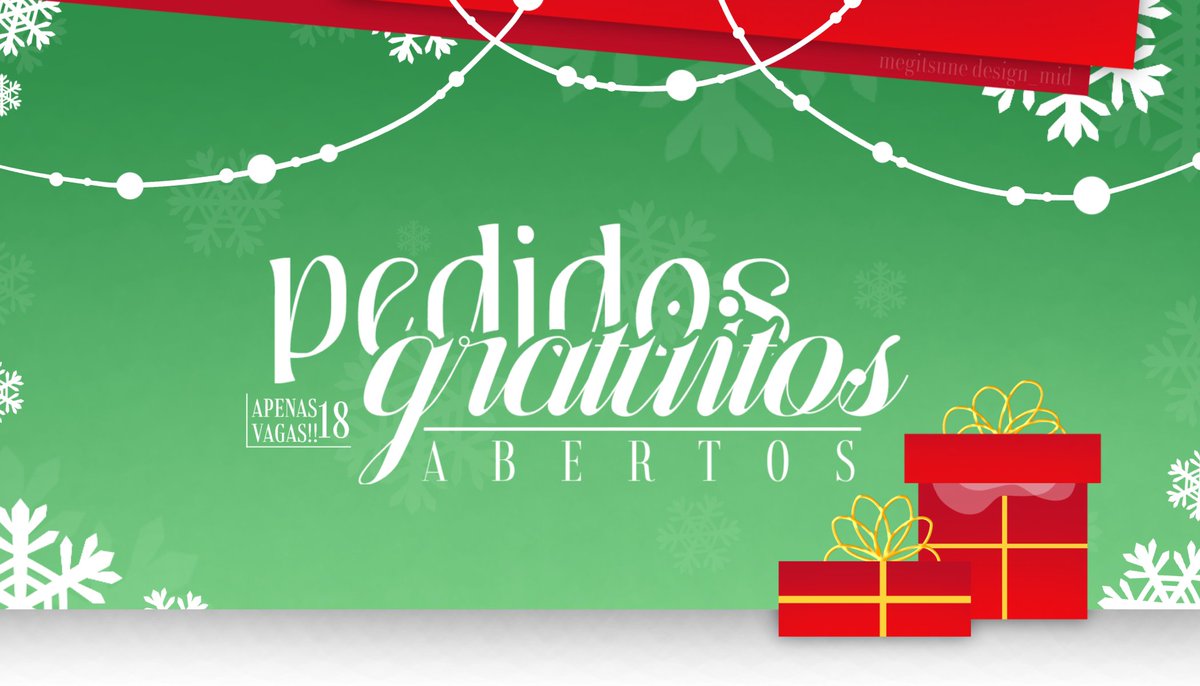megitsunedsgn_'s tweet image. ★⠀: PEDIDOS GRATUITOS ABERTOS!
- Leia as regras atentamente;
- Preencha a ficha ao máximo!

forms: docs.google.com/forms/d/15zZJU…