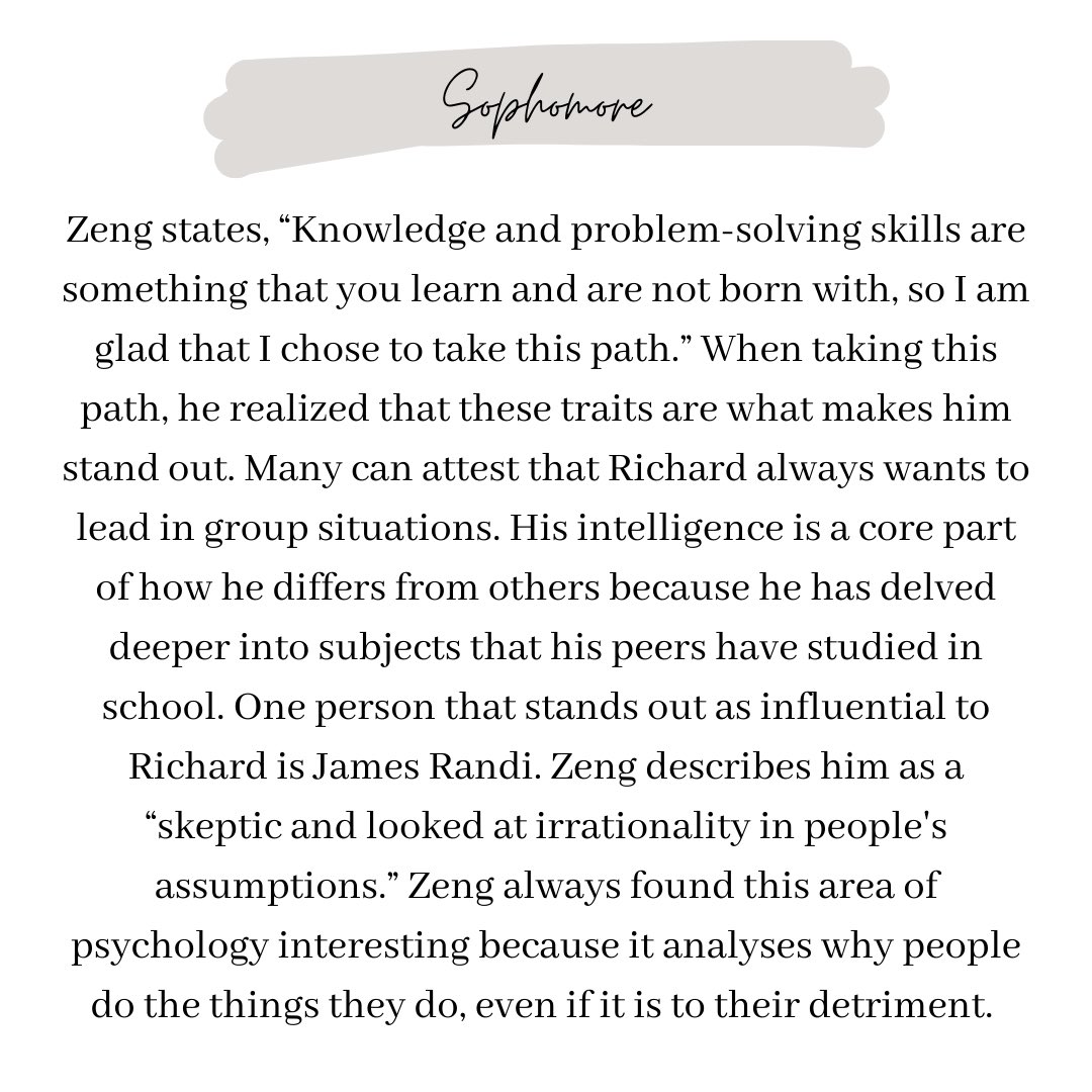 LibertyHumans's tweet photo. Richard Zeng, Sophomore! https://t.co/CwjSHiD30e