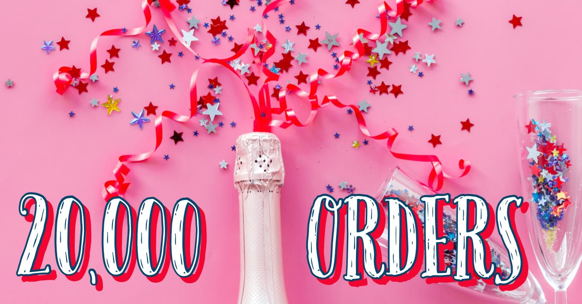 FaceMaskStore's tweet photo. We have just hit 20,000 orders 🎉

A massive thank you to our super team who have worked their socks off to achieve this!

#goals #targets #Sales #targetsmashed #milestone https://t.co/04TqgTA74s