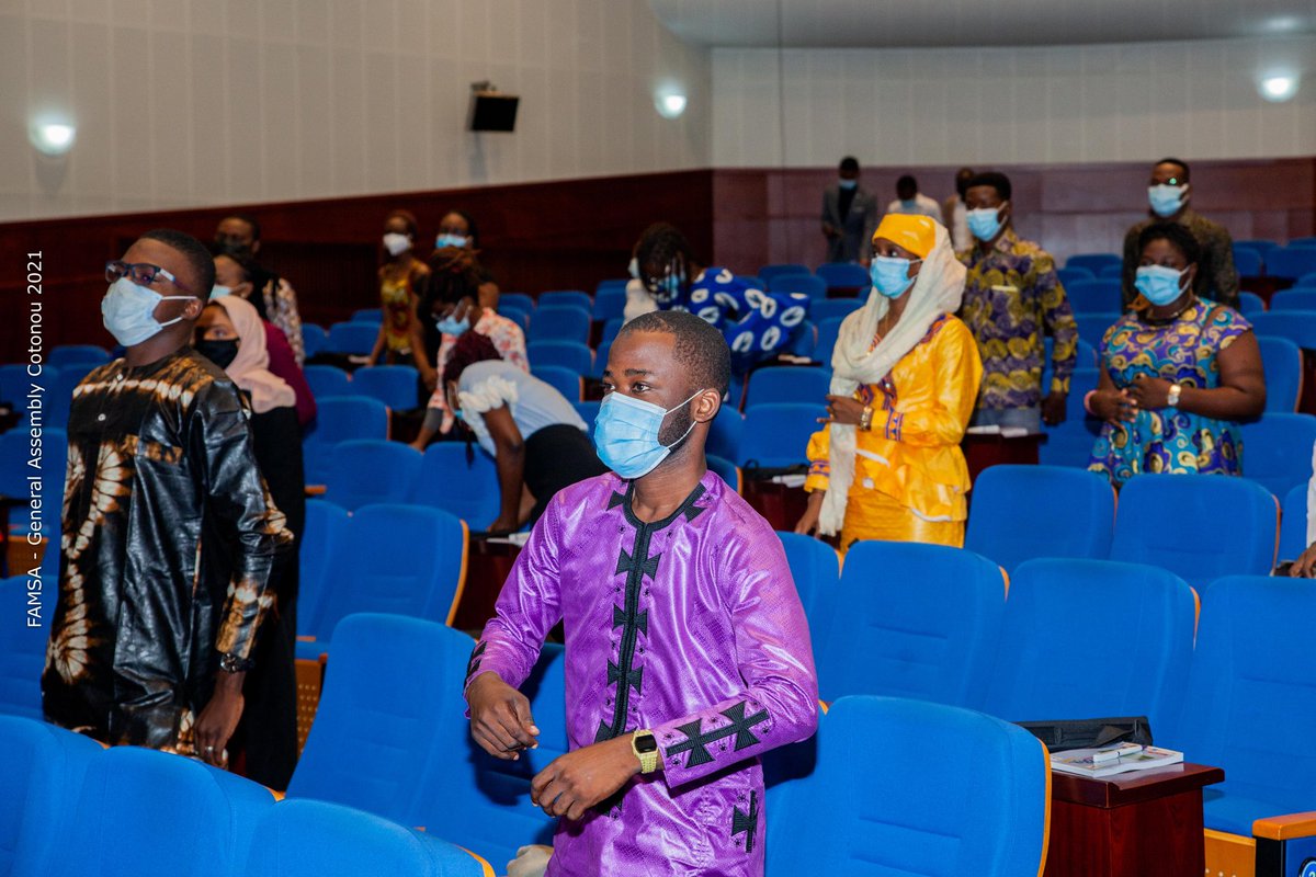 35e AG de la FAMSA
Sous le haut parrainage du Ministre de la santé, Professeur Benjamin HOUNKPATIN
20 au 23 décembre 2021
Palais des Congrès de Cotonou

#FAMSAGA35COTONOU