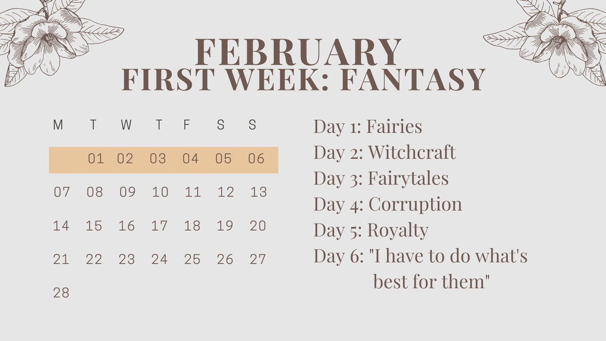 Sucrose_event's tweet photo. 🦋 TYSM for 100+ followers❗️🦋
Here are the weeks' themes and prompts!!

🌼 Pick one of the 6-7 prompts to work with
🌼Submit by tagging #Sucrosesugar (sfw) or  #Sucroseburntsugar (nsfw w/ a sfw preview)
🌼 If you'd like to submit more than once in a week, you may!! https://t.co/ZrOm4m4204