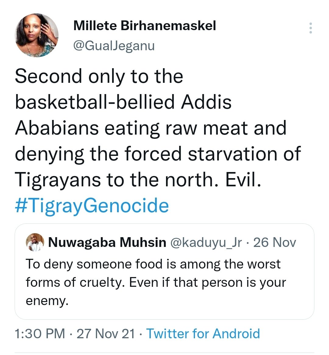 Alemayehu Gemeda tweet media