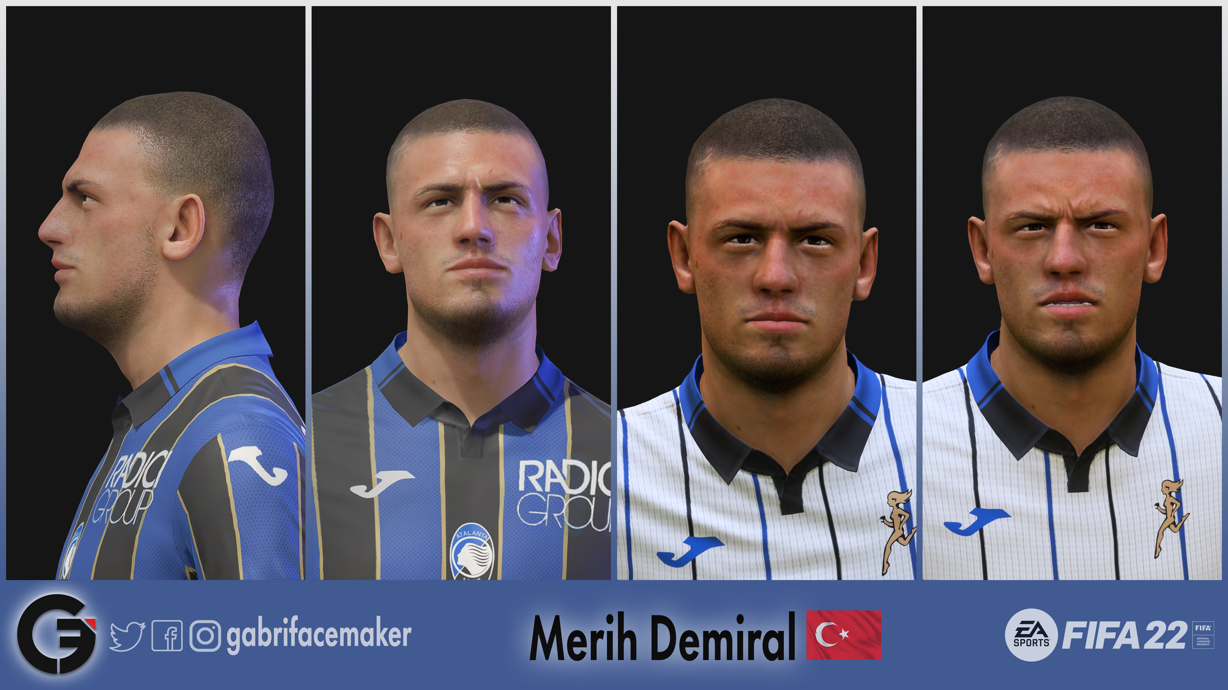 Blue_Sky Facemaker on X: FIFA 22 Face Mod Uroš Račić - Valencia Free  download:  Enjoy! #FIFA22 #mods   / X