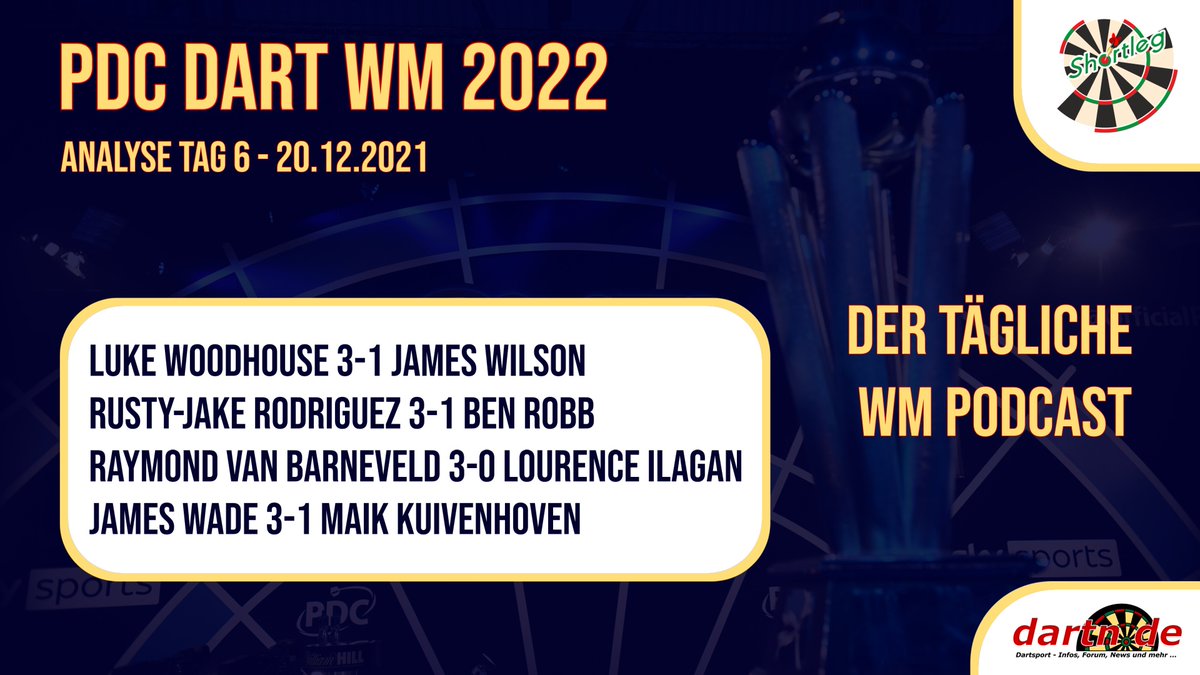 dartn_de's tweet image. Es war eine erfolgreiche Rückkehr für #RaymondvanBarneveld in den Ally Pally, auch für #RustyJakeRodriguez lief der Abend positiv, #JamesWade mit viel Mühe. Alles eingeordnet bei #Shortleg mit @AustrianDarts und @MvdB180: youtube.com/watch?v=eIE0Uy… #podcast #dartswm #darts #whdarts