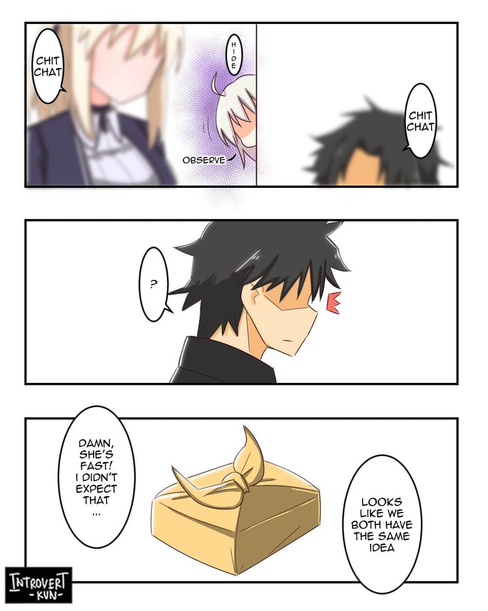 This is a short one. Sorry I'm a bit busy with work but I'll try my best to make these comic. Hope you guys like it.
Enjoy.
#fgo #comics 