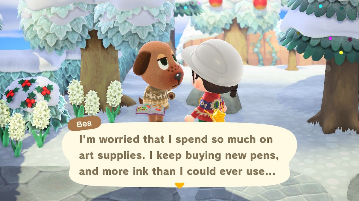 You and me both, Bea, lol #artistproblems #AnimalCrossing #ACNH #NintendoSwitch