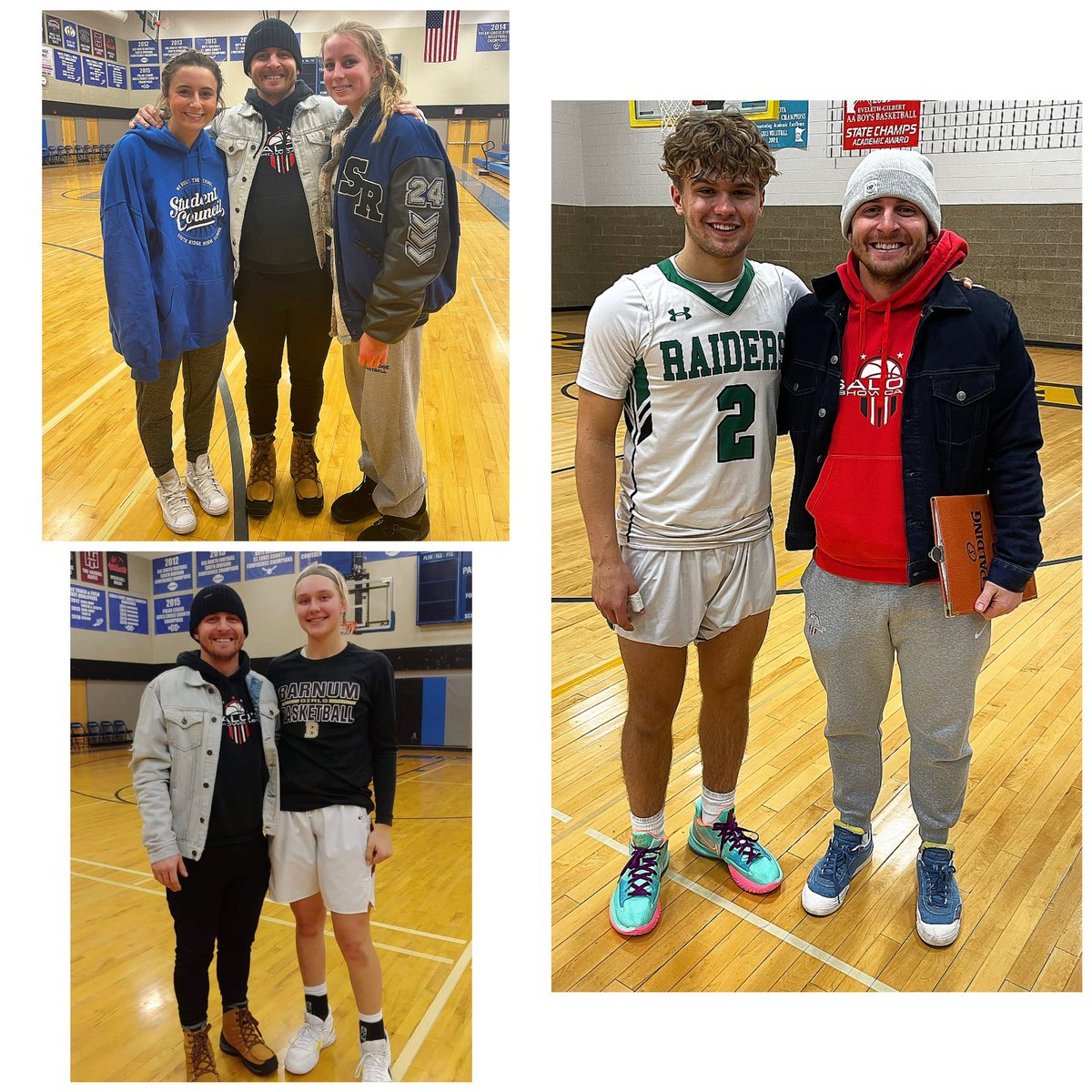 Salo’s Showcase (@saloshowcase) on Twitter photo These 4 athletes put in the work and it’s why they have the success they do! They deserve every bit of credit themselves! I get to be along for the journey but they are the ones leading the way! <a href="/Grant2Hansen/">Grant Hansen</a> <a href="/RKlejeski/">Rayna Klejeski</a> / Adella Olesiak / Svea Snickers #SalosShowcaseAthletes These 4 athletes put in the work and it’s why they have the success they do! They deserve every bit of credit themselves! I get to be along for the journey but they are the ones leading the way! <a href="/Grant2Hansen/">Grant Hansen</a> <a href="/RKlejeski/">Rayna Klejeski</a> / Adella Olesiak / Svea Snickers #SalosShowcaseAthletes