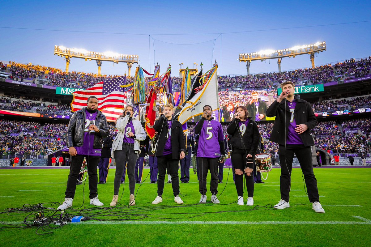Thank you, <a href="/Ravens/">Baltimore Ravens</a> for having us. What an honor. ❤️ #RavensFlock
