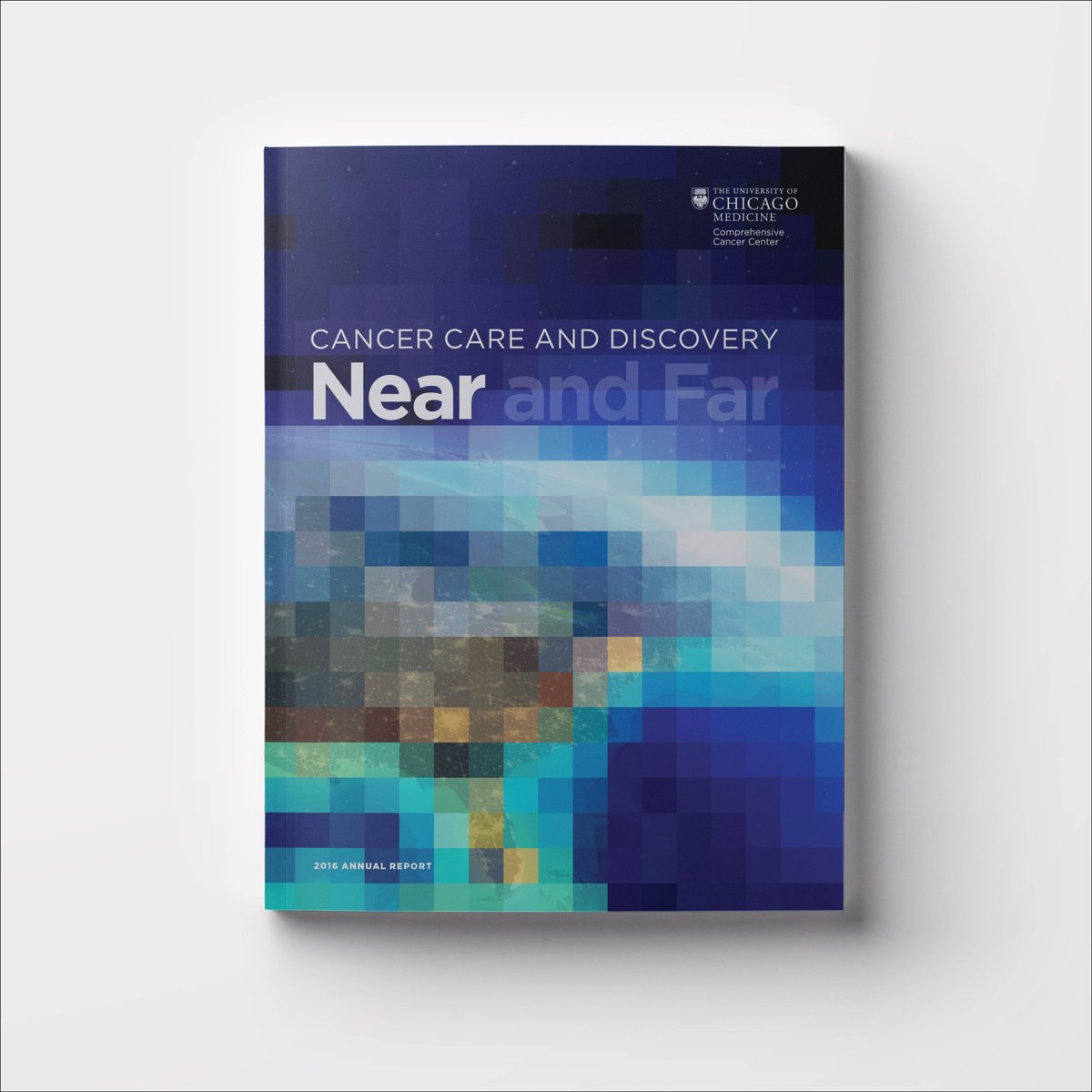 PivotDesign's tweet image. We love partnering with @UCCancerCenter! Over the years, we’ve had the opportunity to experiment with formats and printing techniques for their annual reports. From die-cuts to vellum, zipper pulls to z-folds and more, here’s what we’ve explored so far.