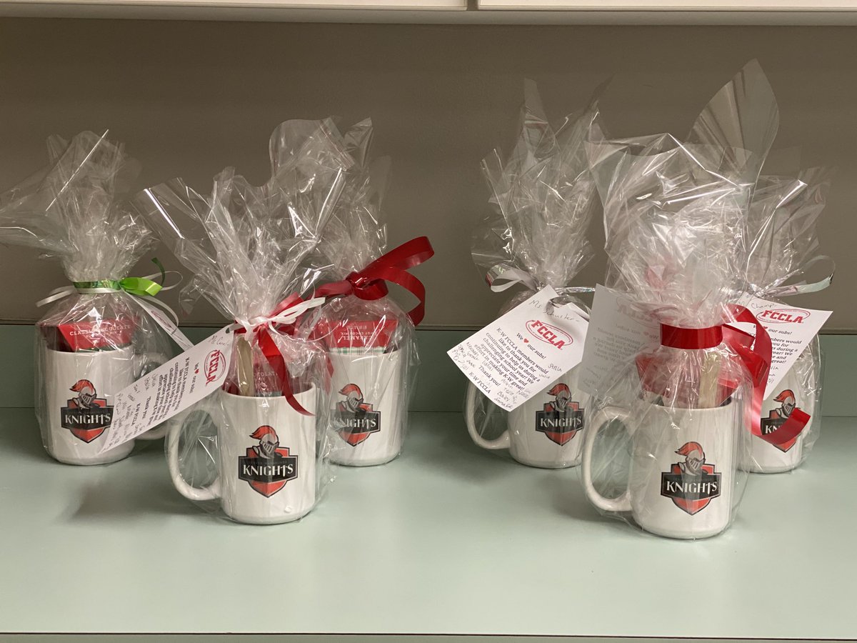 K-W FCCLA would like to say thank you to the substitute teachers who have helped us out during this school year! We appreciate all you do!