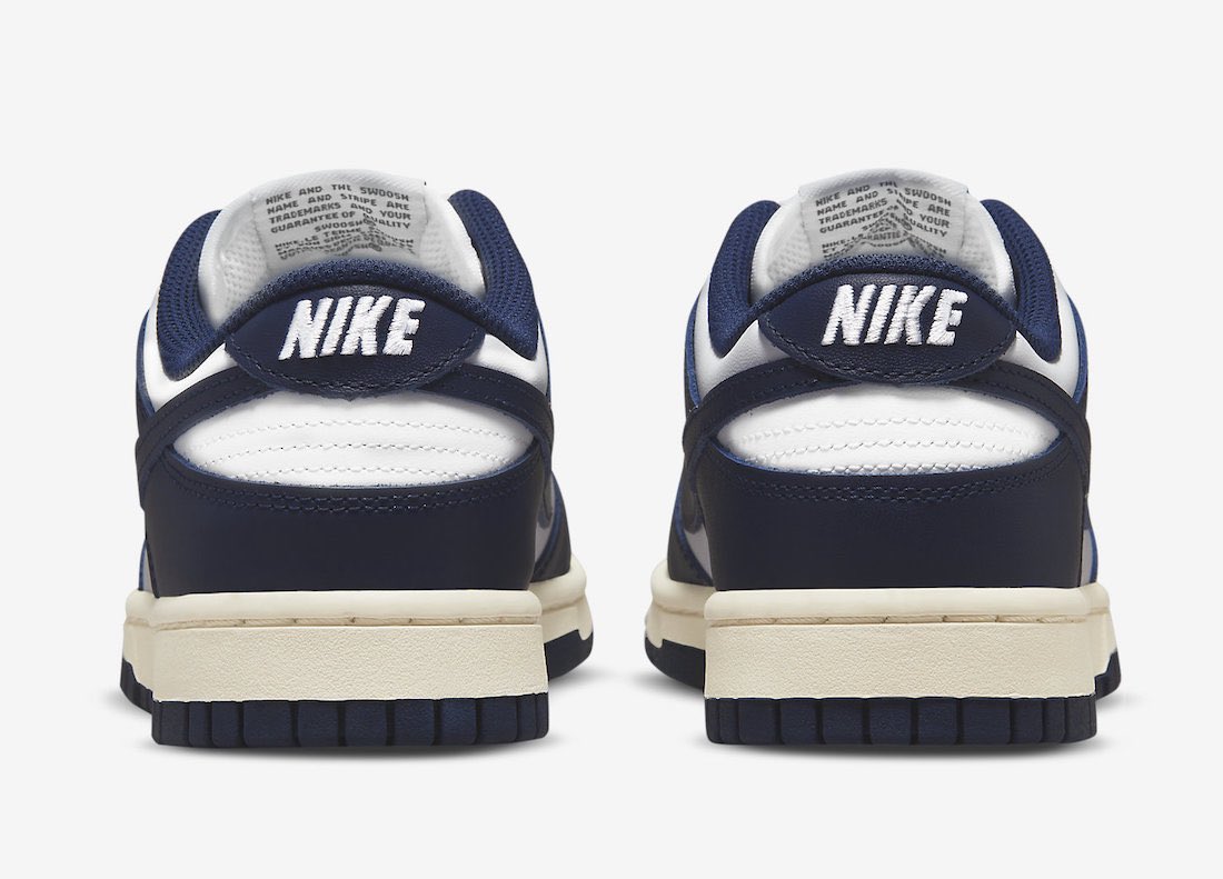 nicekicks's tweet photo. Official Nike Dunk Low “Vintage Navy” images. 🌚 https://t.co/mTNbeE643r