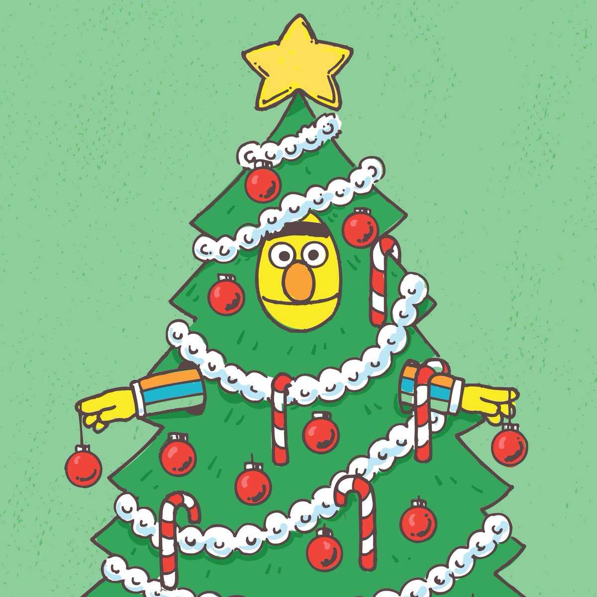 sesamestreet's tweet photo. Bing Bong, Merry Christmas! 🎄 https://t.co/lhovL9tlzY