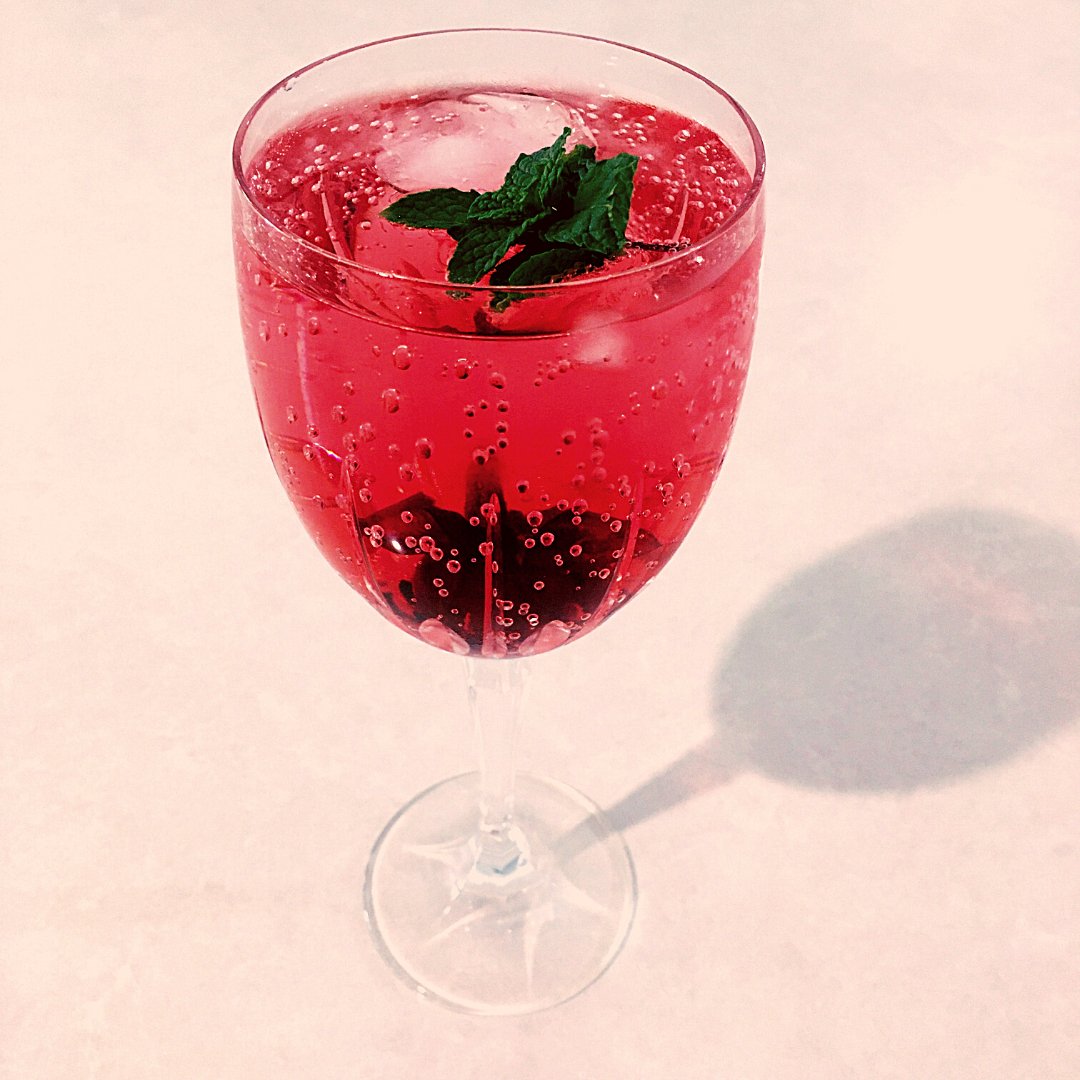 Treat your guests to a festive beverage. 🍹:
30ml Vodka
Sparkling Water
<a href="/wildhibiscus/">wildhibiscus</a> + a spoonful of syrup.
Add slice of lime &amp; a few mint leaves for that extra Xmas touch!
#christmasdrinks #plasticfreedrinks #christmascocktails