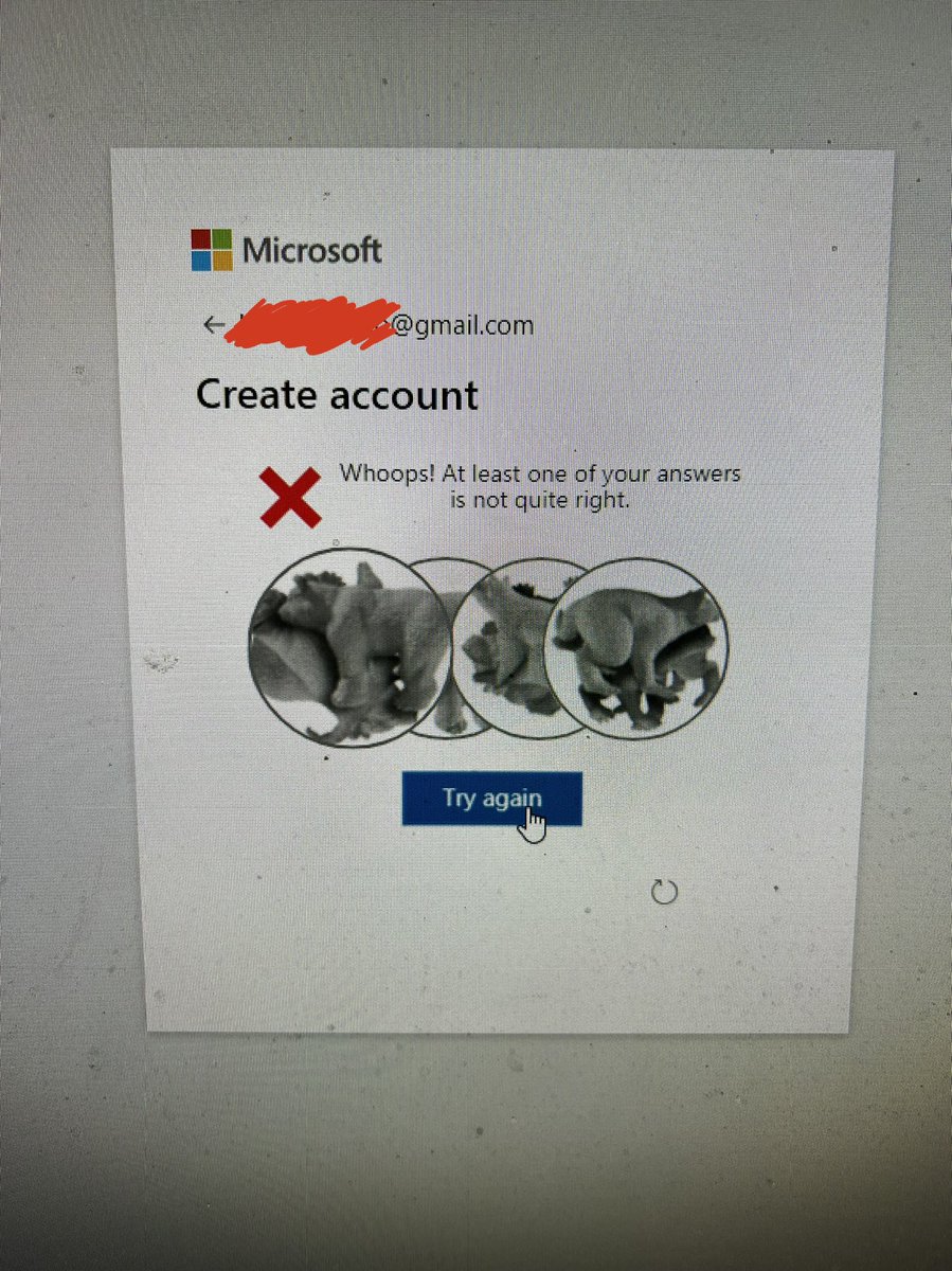 Dear <a href="/Microsoft/">Microsoft</a> … what in the actual F*!% is this verification challenge?! Tried about 40 times so far and still can’t get it. My kid just wants to play <a href="/Minecraft/">Minecraft</a> but can’t! Any help from <a href="/MojangSupport/">Mojang Support</a> ?