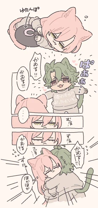 ジョチェネコチャン🐈🐈とゆたんぽ 