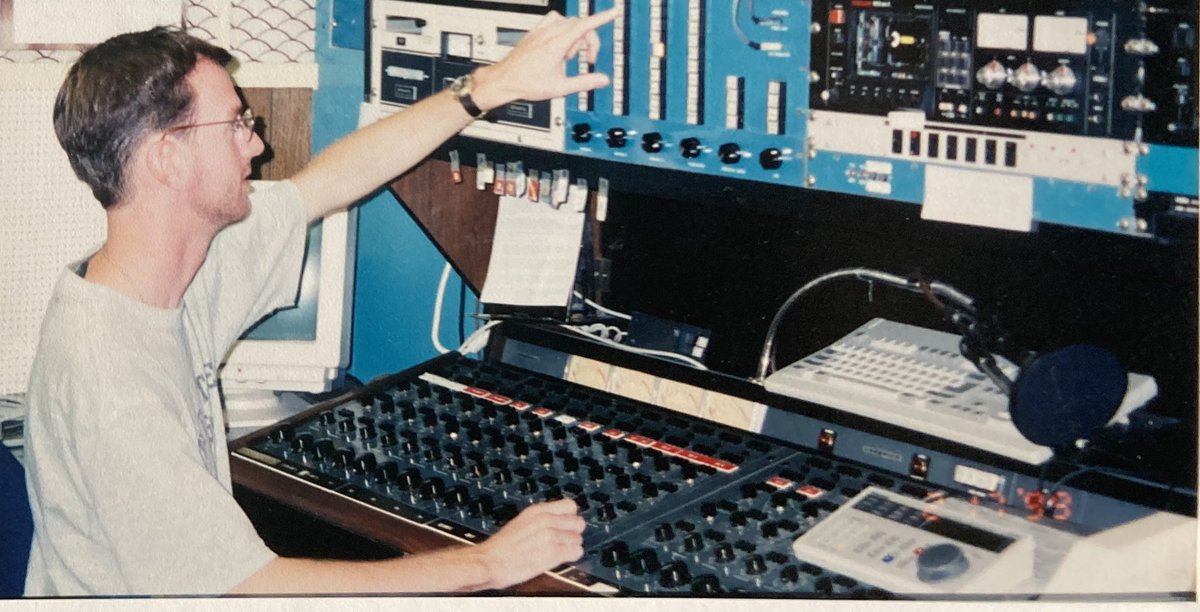 Looking through some old pictures, I found some from my days as a studio operator on Bonaire with TWR from the late 90’s. I miss the days of being behind the mic of a 500kW transmitter. #twr #TWRBonaire #shortwaveradio #mediumwave