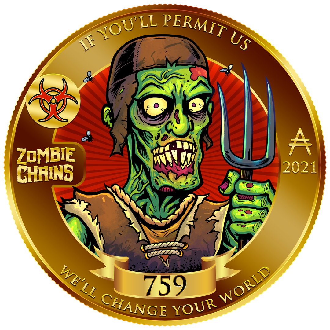 NFT_ART_BREWERY's tweet photo. Got a nice coin @ZombieChains #roguecoin
#CNFTCommunity #CNFT #CNFTcollection https://t.co/dVtd8cfapj
