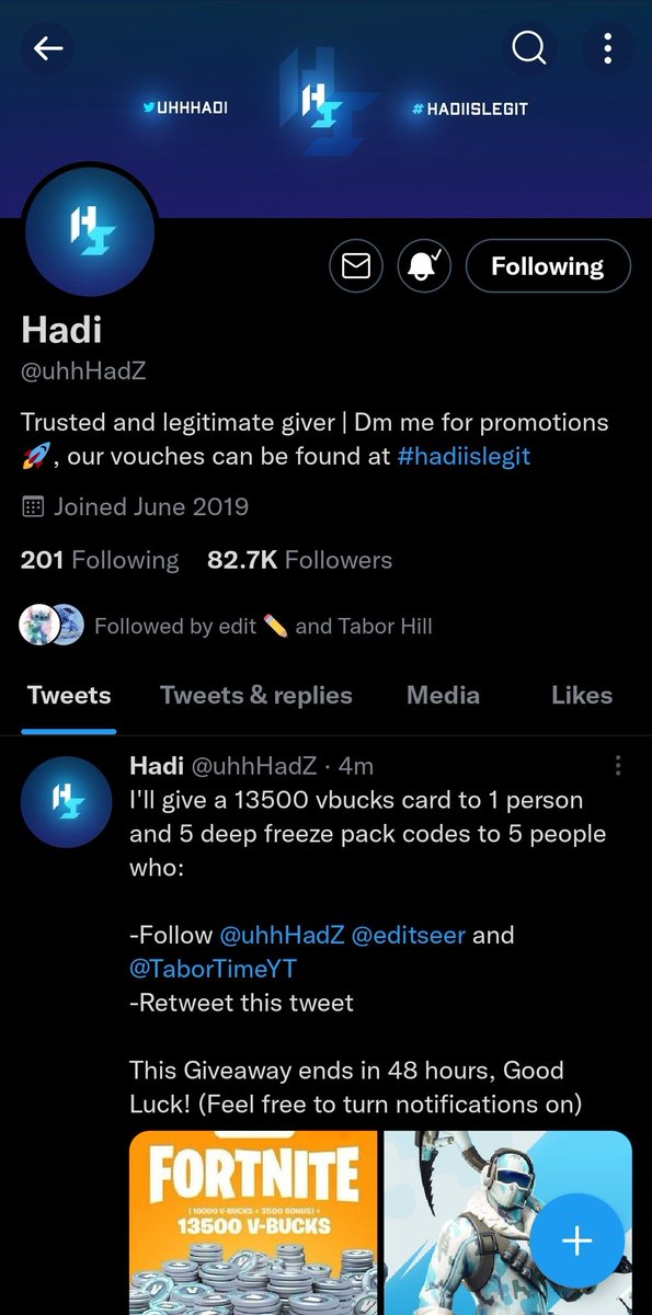 Brodey1024's tweet photo. @uhhHadZ @editseer @TaborTimeYT I hope I can win https://t.co/pKE49eWzzA