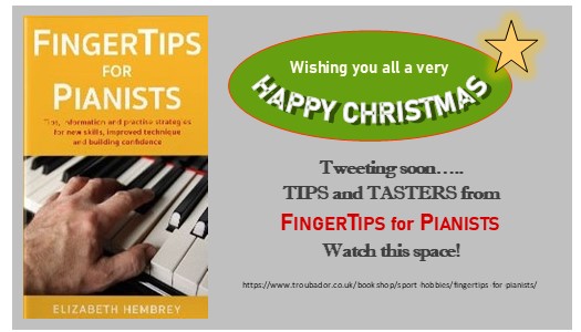 lizziehembrey's tweet photo. As a taster of 'FingerTips' I shall be tweeting snippets and tips from the book, starting over Christmas. Please enjoy them and share them with other piano players.
https://t.co/cCPoHSjOaQ
#pianostudy #musicfun #pianolovers #learnpiano https://t.co/btQEDVaj3P