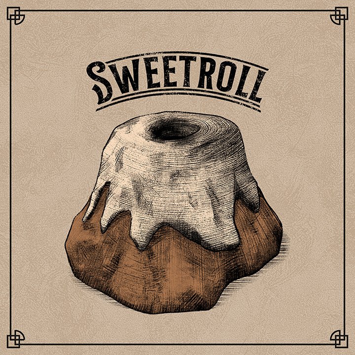 Bethesda_ANZ's tweet image. Alright, which #Skyrim treat is the *BEST* treat? 🤤 Fantastic art from @grimmsever to celebrate #Skryim10 Anniversary!